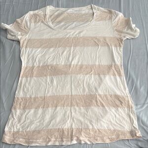 Striped lululemon tee